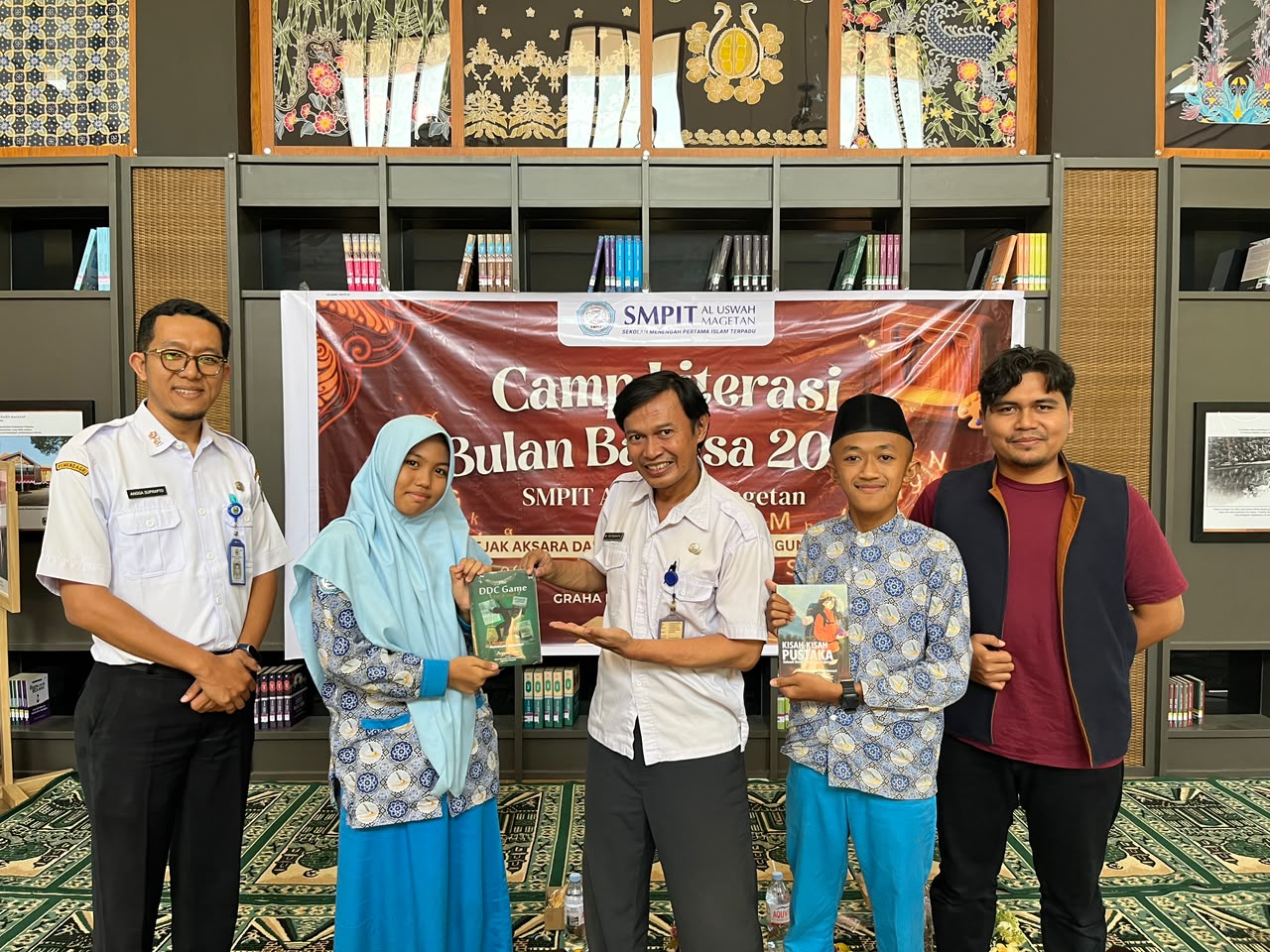 Seru dan Menginspirasi! SMPIT Al Uswah Magetan Gelar Festival Bulan Bahasa & Camp Literasi 2026 di Graha Literasi